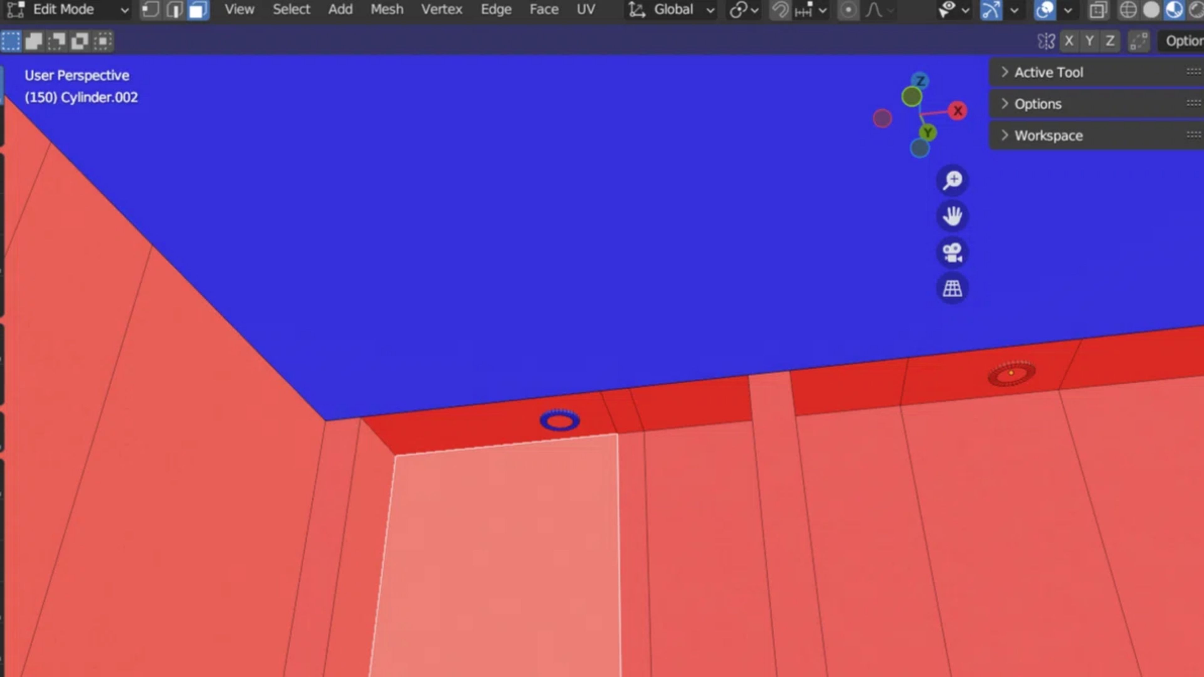 Blenderで面の裏表を反転させる方法